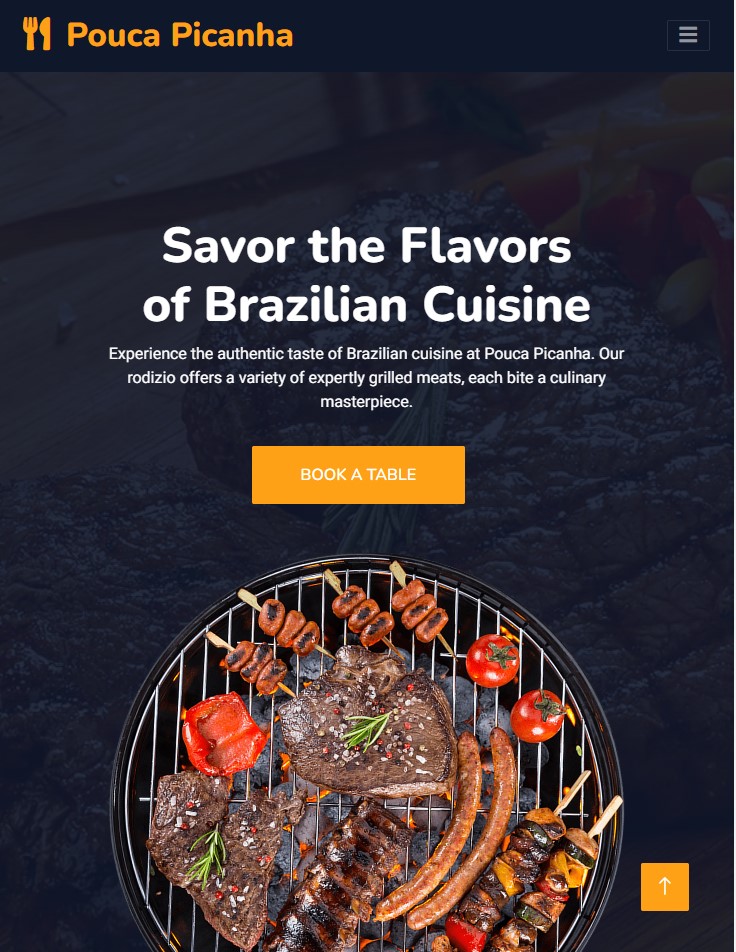 Brazilian Restaurant Website